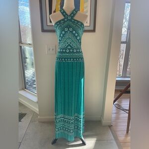 BCBG Halter Maxi Dress